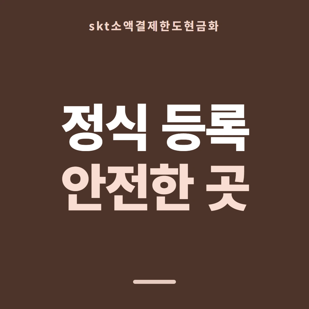 품티켓 SKT 소액결제 한도 한도가 남아도 막힐 때 안내 이미지